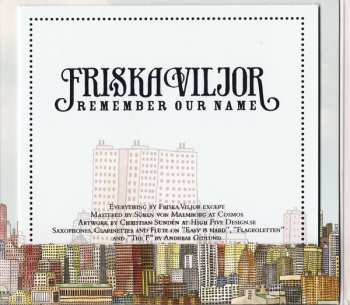 CD Friska Viljor: Remember Our Name