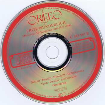 CD Fritz Wunderlich: Opernarien