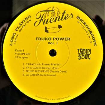 2LP Fruko Y Sus Tesos: Fruko Power Vol.1: Rarities & Deep Album Cuts 1970-1974
