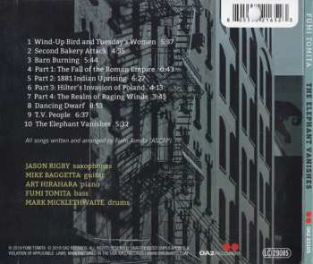 CD Fumi Tomita: The Elephant Vanishes (Jazz Interpretations Of The Short Stories Of Haruki Murakami)