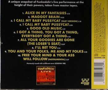 CD Funkadelic: Live - Meadowbrook, Rochester, Michigan - 12th September 1971