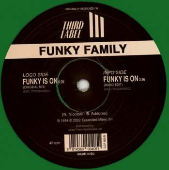 LP Funky Family: Funky Is On CLR | LTD