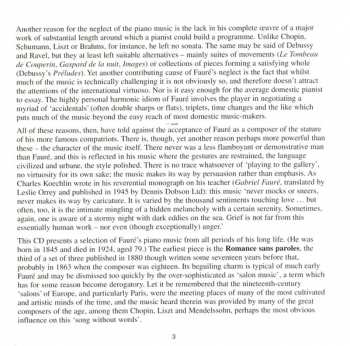 CD Kathryn Stott: Piano Music