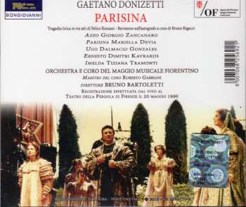 2CD Gaetano Donizetti: Parisina
