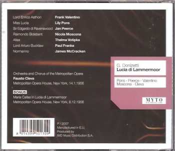 2CD Gaetano Donizetti: Lucia Di Lammermoor