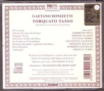 3CD Gaetano Donizetti: Torquato Tasso