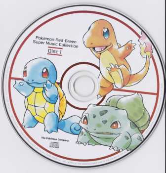 4CD Game Freak: ポケモン 赤・緑 スーパーミュージック・コレクション = Pokémon Red·Green Super Music Collection