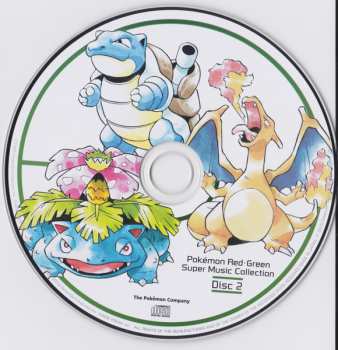 4CD Game Freak: ポケモン 赤・緑 スーパーミュージック・コレクション = Pokémon Red·Green Super Music Collection