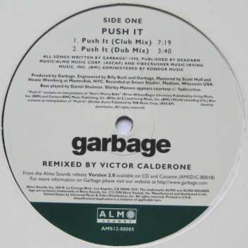 LP Garbage: Push It / I Think I'm Paranoid
