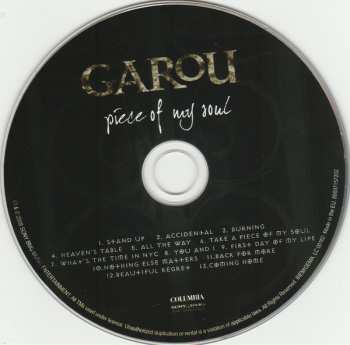 CD Garou: Piece Of My Soul