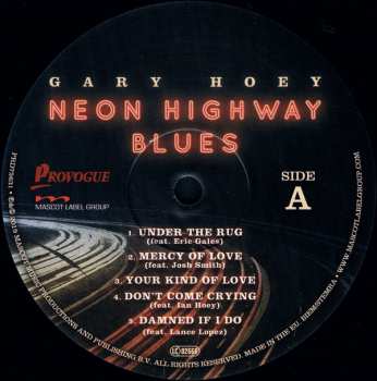 LP Gary Hoey: Neon Highway Blues