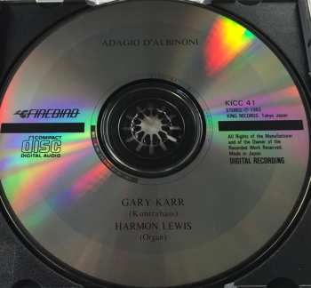 CD Gary Karr: Adagio D'Albinoni