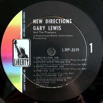 LP Gary Lewis & The Playboys: New Directions