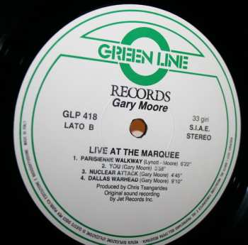 3LP Gary Moore: Hot & Heavy Metal