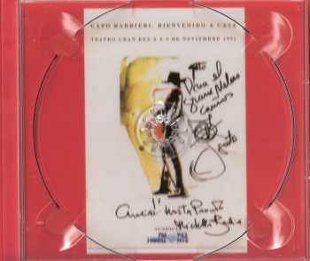 CD Gato Barbieri: En Vivo En Argentina (1991)