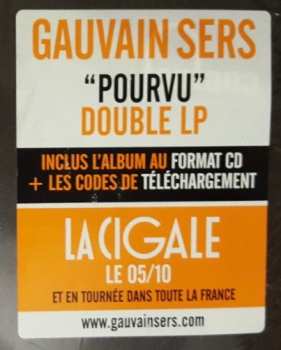 2LP/CD Gauvain Sers: Pourvu