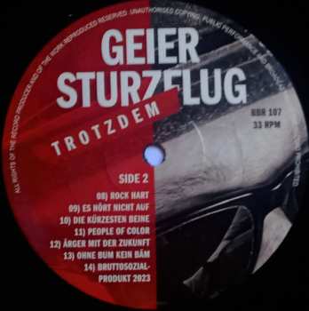LP Geier Sturzflug: Trotzdem