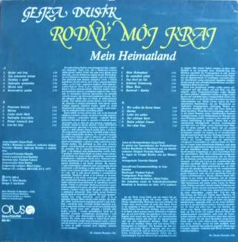 LP Gejza Dusík: Rodný Môj Kraj