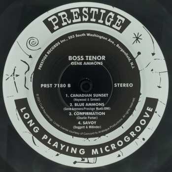 LP Gene Ammons: Boss Tenor