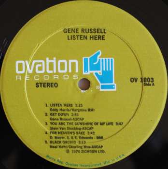 LP Gene Russell: Listen Here