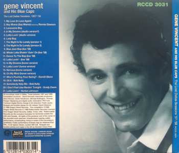 CD Gene Vincent & His Blue Caps: The Lost Dallas Sessions, 1957-'58 DIGI