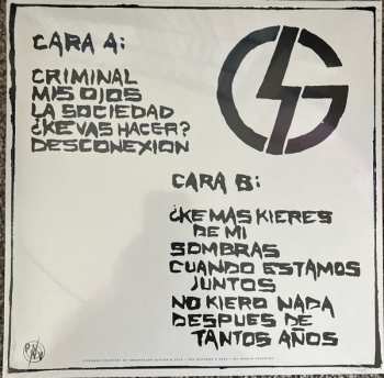 LP Generacion Suicida: Sombras