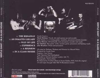 CD Gentle Giant: In A Glass House