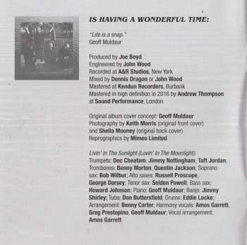 CD Geoff Muldaur: Is Having A Wonderful Time / Motion