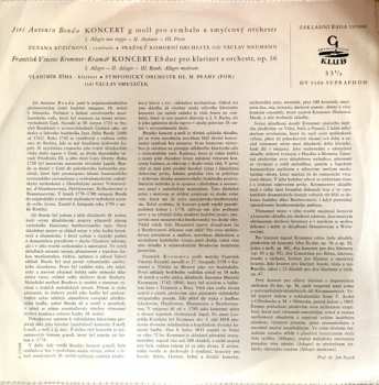 LP Prague Chamber Orchestra: Koncert G Moll Pro Cembalo A Smyčcový Orchestr / Koncert Es Dur Pro Klarinet A Orchestr, Op. 36
