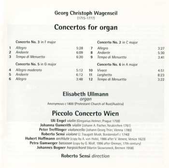 CD Georg Christoph Wagenseil: Concertos For Organ