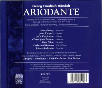 3CD/Box Set Georg Friedrich Händel: Ariodante