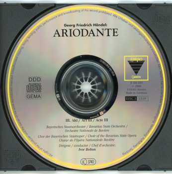 3CD/Box Set Georg Friedrich Händel: Ariodante
