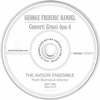 3CD Georg Friedrich Händel: Concerti Grossi Opus 6
