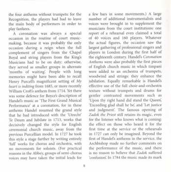 CD Georg Friedrich Händel: Coronation Anthems