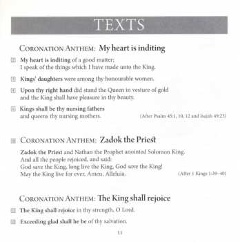 CD Georg Friedrich Händel: Coronation Anthems