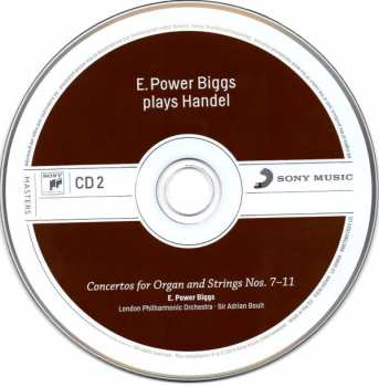 4CD/Box Set The Royal Philharmonic Orchestra: E. Power Biggs Plays Handel - The 16 Organ Concertos And More