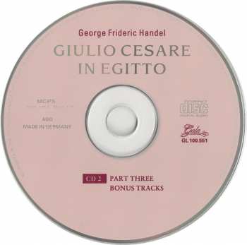 2CD Georg Friedrich Händel: Giulio Cesare in Egitto