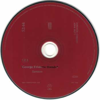 3CD/Box Set Georg Friedrich Händel: Samson