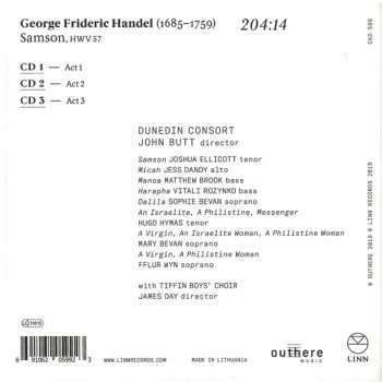 3CD/Box Set Georg Friedrich Händel: Samson
