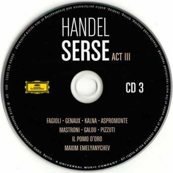 3CD/Box Set Georg Friedrich Händel: Serse