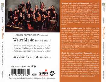 CD Georg Friedrich Händel: Water Music