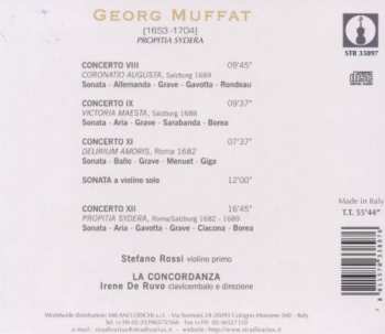 CD Georg Muffat: Propitia Sydera - Concerti Grossi