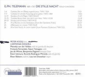 CD Georg Philipp Telemann: Die Stille Nacht