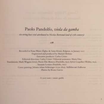 2CD Georg Philipp Telemann: Fantasias For Viola Da Gamba (Hamburg, 1735)