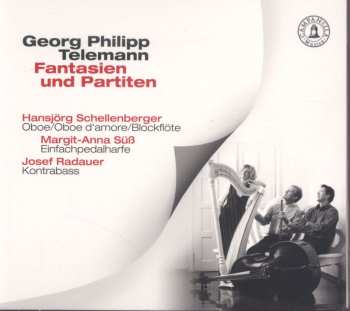 2CD Georg Philipp Telemann: Fantasien Für Oboe Solo Nr.1-12