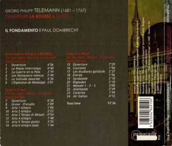 CD Georg Philipp Telemann: Ouverture La Bourse & Suites