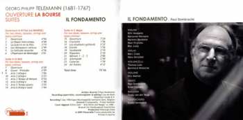 CD Georg Philipp Telemann: Ouverture La Bourse & Suites