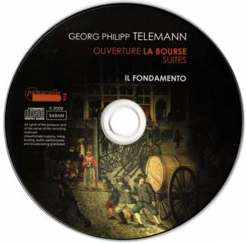 CD Georg Philipp Telemann: Ouverture La Bourse & Suites