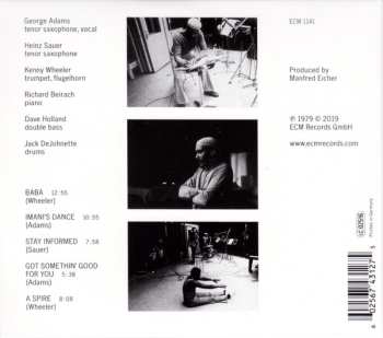 CD George Adams: Sound Suggestions