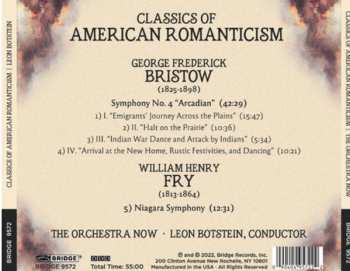 CD William Henry Fry: Classics Of American Romanticism